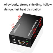 1 coppia HW-YD60 HDMI Extender Amplificatore di segnale 1080P, distanza effettiva: 60 m, spina europea