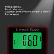 Inclinometro digitale di precisione Goniometri elettronici 4x90 gradi Base magnetica Goniometro digitale Angolo di rilevamento Bevel Box