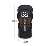 WEST BIKING YP1301056 Ginocchiere sportive Ciclismo Corsa Coperture antiscivolo per articolazioni del ginocchio, Stile:, Single Left, Single Right, A Pair