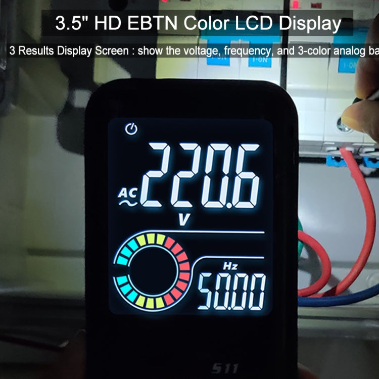 Tester multimetro per radiazioni elettromagnetiche intelligente a grande schermo BSIDE S20, S20