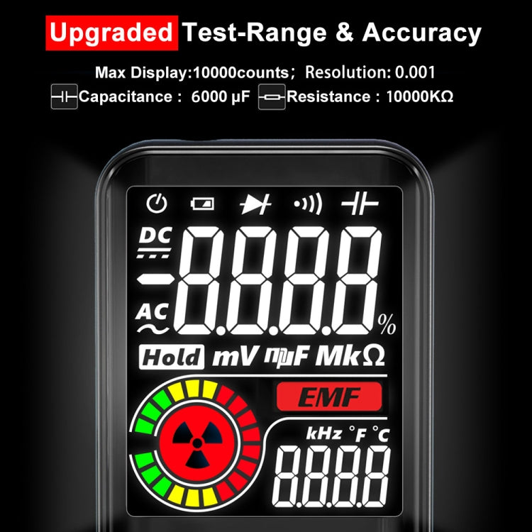 Tester multimetro per radiazioni elettromagnetiche intelligente a grande schermo BSIDE S20, S20