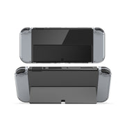 DOBE Game Handle Custodia in cristallo trasparente Custodia protettiva in TPU per console Switch OLED, TNS-1133C
