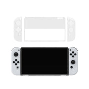 DOBE Game Handle Custodia in cristallo trasparente Custodia protettiva in TPU per console Switch OLED, TNS-1133C