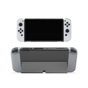 DOBE Game Handle Custodia in cristallo trasparente Custodia protettiva in TPU per console Switch OLED, TNS-1133C