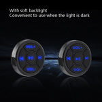 Telecomando per telefono cellulare per auto Pulsante multimediale wireless Bluetooth Telecomando Riproduzione di musica Selfie, Silver, Black, Black With Buckle, Silver With Buckle