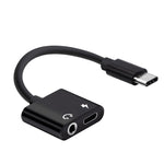 Adattatore USB-C a 3,5 mm Aux + USB-C per Mi 8 Lite