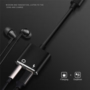 Cavo audio caricabatterie adattatore USB-C/tipo-C a 3,5 mm Aux + USB-C/tipo C per Mi 8 Lite A2 (L1130)