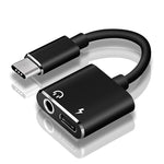 Adattatore USB-C a 3,5 mm Aux + USB-C per Mi 8 Lite