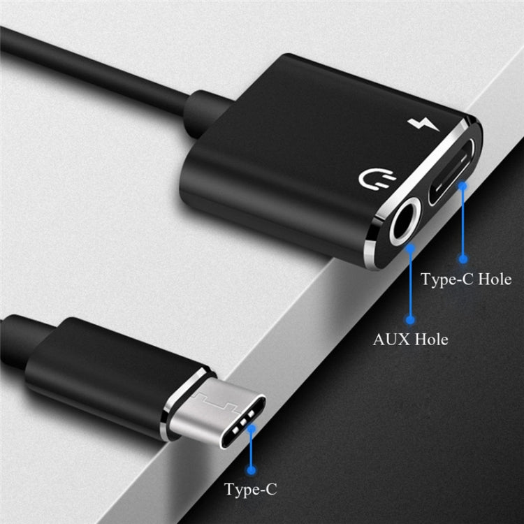 Adattatore USB-C a 3,5 mm Aux + USB-C per Mi 8 Lite