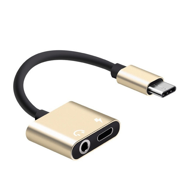 Adattatore USB-C a 3,5 mm Aux + USB-C per Mi 8 Lite