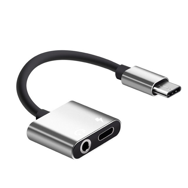 Adattatore USB-C a 3,5 mm Aux + USB-C per Mi 8 Lite