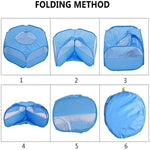 Gioco di allenamento all'aperto piegato per piccoli animali domestici Tenda strisciante per piccoli animali, specifica:, With Cover and Side Cloth (Black), With Cover and Side Cloth (Blue), With Side Cloth (Black), With Side Cloth (Blue)