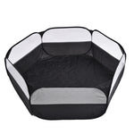 Gioco di allenamento all'aperto piegato per piccoli animali domestici Tenda strisciante per piccoli animali, specifica:, With Cover and Side Cloth (Black), With Cover and Side Cloth (Blue), With Side Cloth (Black), With Side Cloth (Blue)