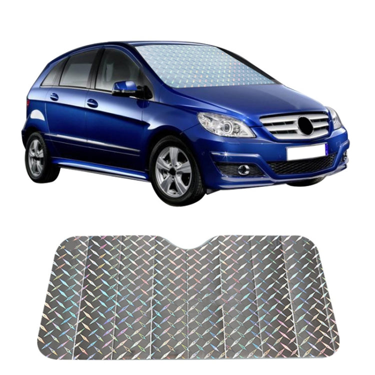 SHUNWEI 2 PCS Parabrezza anteriore per auto Parasole Protezione solare estiva e pannello ombreggiante per isolamento termico, R-3934 130x70cm (Hatchback), R-3920 130x60cm (Hatchback), R-3921 140x70cm (Sedan), R-3922 140x75cm (SUV Off-road Vehicle)
