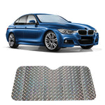 SHUNWEI 2 PCS Parabrezza anteriore per auto Parasole Protezione solare estiva e pannello ombreggiante per isolamento termico, R-3934 130x70cm (Hatchback), R-3920 130x60cm (Hatchback), R-3921 140x70cm (Sedan), R-3922 140x75cm (SUV Off-road Vehicle)