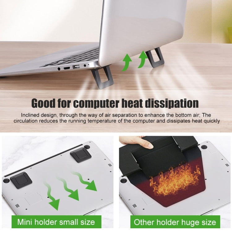 02919 Staffa per laptop con maggiore dissipazione del calore Base per laptop Staffa per poggiapiedi portatile