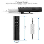 Ricevitore audio Bluetooth lavalier 3,5 mm per smartphone