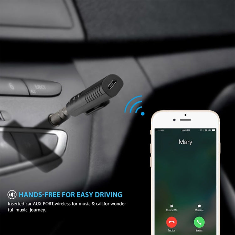 Ricevitore audio Bluetooth lavalier 3,5 mm per smartphone