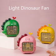 A9 Ventilatore per dinosauro da tavolo Mini ventilatore a vento grande USB, Green, Yellow, Pink