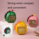 Ventilatore da tavolo USB mini A9 dinosauro
