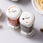Marbrasse Dosaggio Contenitore per condimento Tipo di pressatura Bottiglia per condimento Sigillatura rotativa Contenitore per condimento per cucina domestica, Single, Metering