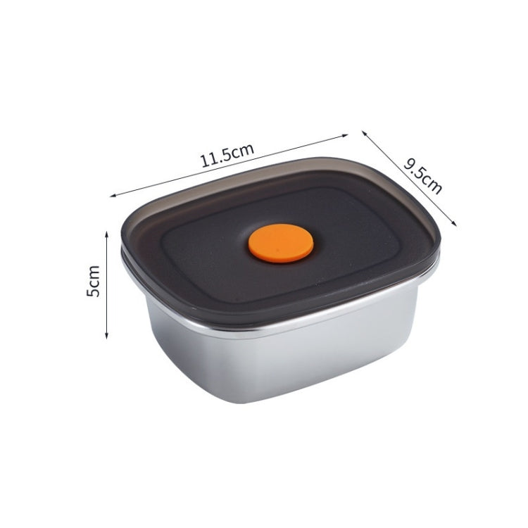Contenitore per la conservazione della frutta in frigorifero Contenitore per il pranzo sigillato in acciaio inossidabile 304, 250ml, 450ml, 600ml, 1000ml