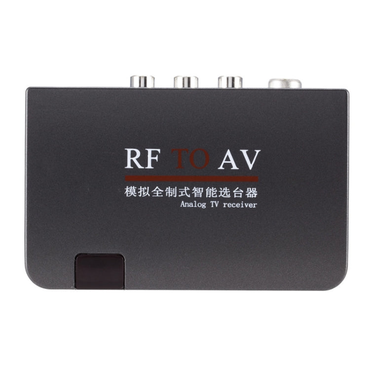 Convertitore da RF ad AV con selettore canale TV