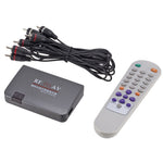 Convertitore da RF ad AV con selettore canale TV