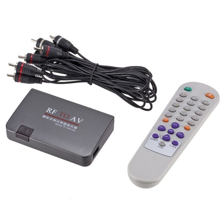 Convertitore da RF ad AV con selettore canale TV