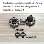 PROMEND Road Mountain Bike Shoe Lock Cleat Tacchetta per pedali autobloccante, PDZ-R07, PD-R09, PD-M06