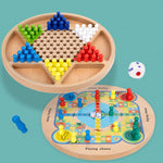 Giocattolo da tavolo multifunzione in legno per bambini