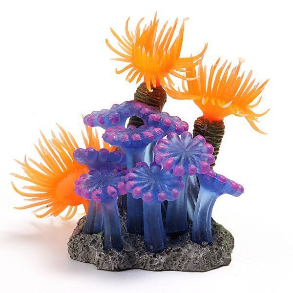 2 PZ Fish Tank Decorazione paesaggistica Plastica Simulazione Resina Riccio di mare, Fish Tank Landscaping Decoration