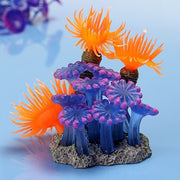 2 PZ Fish Tank Decorazione paesaggistica Plastica Simulazione Resina Riccio di mare, Fish Tank Landscaping Decoration