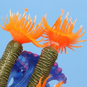 2 PZ Fish Tank Decorazione paesaggistica Plastica Simulazione Resina Riccio di mare, Fish Tank Landscaping Decoration