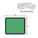 Crittografia Rete parasole Fiore Balcone Cortile Rete di isolamento termico per esterni, 2 x 2m, 2 x 4m, 3 x 3m, 3 x 4m