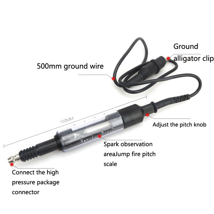 Rivelatore di linee ad alta tensione per automobili Tester per candele di accensione Rivelatore di scartamento, Spark Plug Tester