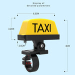 Motocicletta Modificata Personalità Taxi Motore Luce Auto Elettrica Casco Spia Decorativa, Normally Bright, Strobe