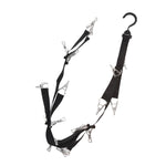 Gancio rotante Tappo per guardaroba Clip per appendere la corda Camera da letto Casa Stoccaggio Vestiti Porta posteriore Rogue, Clothes Door Back Hook