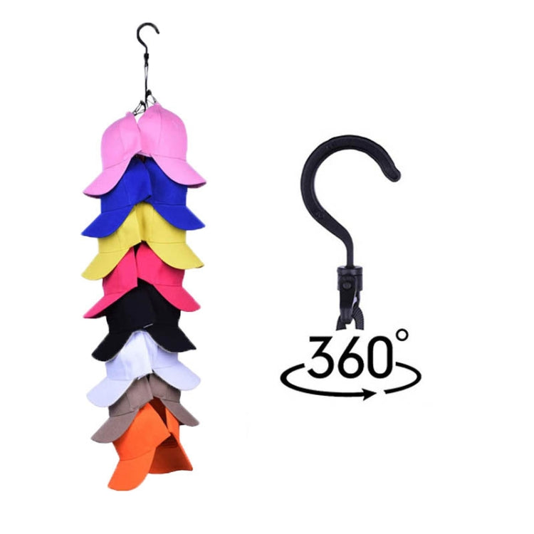 Gancio rotante Tappo per guardaroba Clip per appendere la corda Camera da letto Casa Stoccaggio Vestiti Porta posteriore Rogue, Clothes Door Back Hook