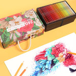 BRUTFUNER Set di 520 colori di piombo colorato Pittura artistica Piombo colorato dipinto a mano oleoso, 520 Colors Hand-Painted