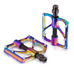 1 paio PROMEND Pedale colorato per bicicletta CNC in lega di alluminio con tre cuscinetti Peilin, PD-M86CY, PD-R87CY