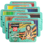 Kalour 240 colori set di matite di piombo colorato dipinto a mano doodle matita colorata matita per pittura, 240 Colors Painting Pencil