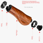 1 paio PROMEND GR-502H Bicicletta Mountain Bike Bicicletta pieghevole Guanti ergonomici con polpetta di bloccaggio, GR-502H Brown, GR-502H