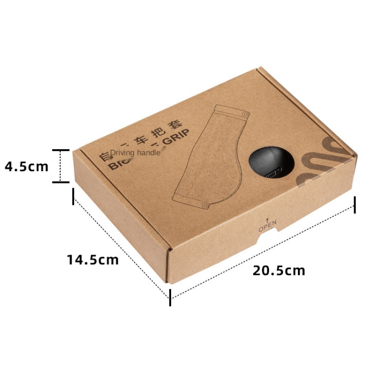 1 paio PROMEND GR-502H Bicicletta Mountain Bike Bicicletta pieghevole Guanti ergonomici con polpetta di bloccaggio, GR-502H Brown, GR-502H