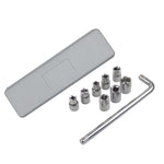 CY-0117 Set di attrezzi combinati per manicotti Set multifunzione per riparazione auto a cricchetto di emergenza per triciclo, 10 PCS / Set
