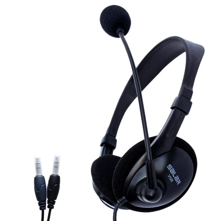 Cuffia Salar V58 Cuffie con microfono da gioco da 3,5 mm