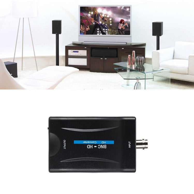 ZHQ015 Convertitore audio e video da BNC a HD Monitor di conversione coassiale HD 1080P, BNC to HDMI