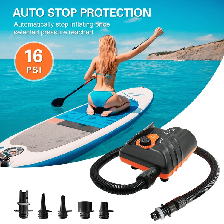 HT-785 SUP Paddle Board 16PSI Pompa gonfiabile per auto ad alta pressione 12V Pompa ad aria elettrica, HT-785