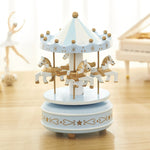Sky City Carousel Clockwork Music Box Regalo di compleanno per coppie, K0131 Star Blue, K0132 Star Pink, K0111 Star Red, K0121 Flowers Grass Red, K0112 Flowers Grass Rose, K0233 Dot Red, K0232  Dot Blue + Pink, K0231 Dot Blue, K0321 Red White