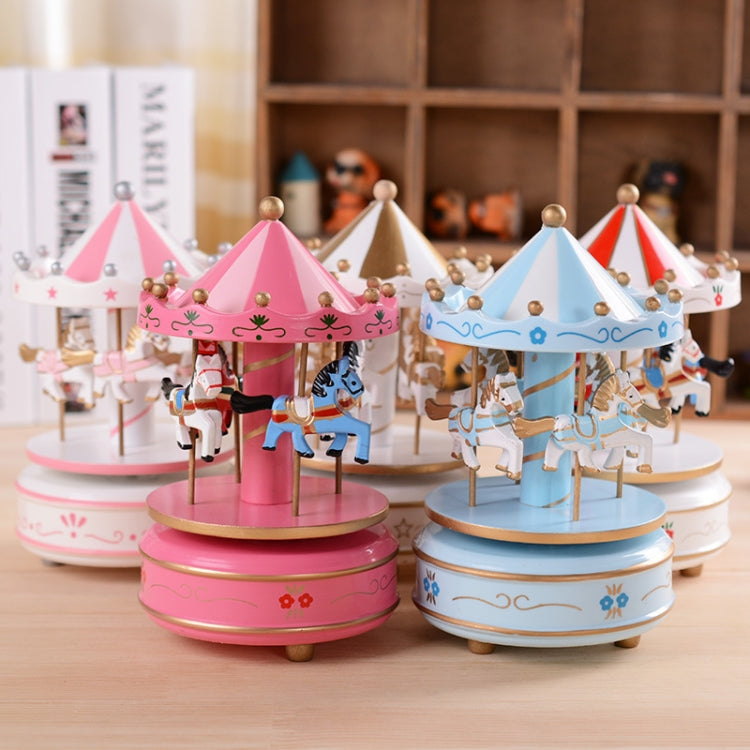 Sky City Carousel Clockwork Music Box Regalo di compleanno per coppie, K0131 Star Blue, K0132 Star Pink, K0111 Star Red, K0121 Flowers Grass Red, K0112 Flowers Grass Rose, K0233 Dot Red, K0232  Dot Blue + Pink, K0231 Dot Blue, K0321 Red White